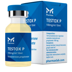 Testosteron Propionate 10 ml, 100 mg/ml (injectie)