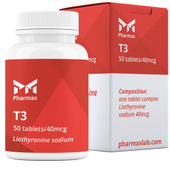 Liothyronine Natrium (T3 Cytomel) 50 pillen, 25 mcg/tab