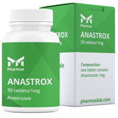 Anastrozol (Arimidex) 50 pillen, 1 mg/tab